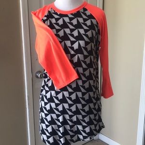 S Neon and Black LuLaRoe Randy